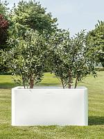 Кашпо Otium quadris long white L90 W44 H44 см Кашпо Otium quadris long white L90 W44 H44 см
