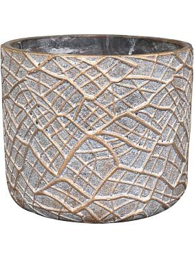 Кашпо Denzel pot shiny concrete