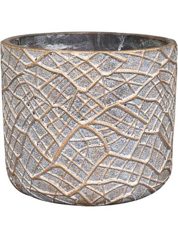 Кашпо Denzel pot shiny concrete