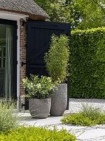 Кашпо Mountain russell m dioriet grey D42 H36 см