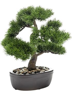 Бонсай Сосна в горшке искусственный