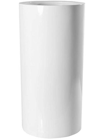 Кашпо Fiberstone klax m glossy white Кашпо Fiberstone klax m glossy white