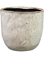 Кашпо Brian pot ivory D18 H17 см Кашпо Brian pot ivory D18 H17 см