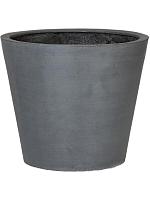 Кашпо Fiberstone bucket m grey D58 H50 см