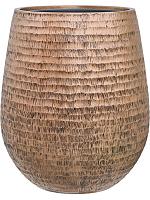 Кашпо Baq opus hammered darcy gold (с техническим горшком) D59 H69 см