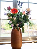 Ваза Nine pot tall caramel D18 H30 см