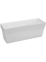 Кашпо Loft urban trough white L49 W17 H18 см