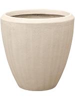 Кашпо Baq polystone plain couple natural D24 H24 см