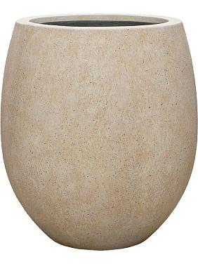 Кашпо Mineral hailey m travertine beige Кашпо Mineral hailey m travertine beige