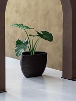 Кашпо Ruvido organic earth D80 H60 см