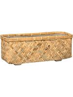 Кашпо Bohemian nouri s bamboo L50 W20 H21 см