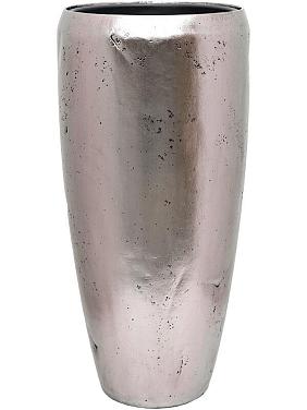 Кашпо Baq opus raw partner silver (с техническим горшком) Кашпо Baq opus raw partner silver (с техническим горшком)