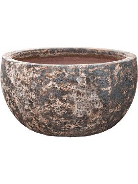 Кашпо Baq lava bowl relic rust metal Кашпо Baq lava bowl relic rust metal