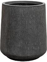Кашпо Baq raindrop darcy high anthracite D37 H42 см