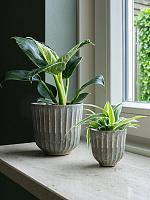 Кашпо Roger pot powder lilac D17 H17 см