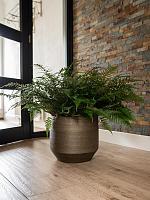 Кашпо Norell pot chestnut D29 H28 см