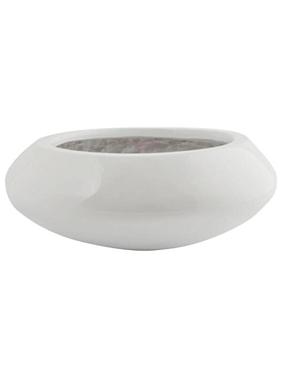 Кашпо Fiberstone tara xs glossy white Кашпо Fiberstone tara xs glossy white