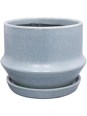 Кашпо с поддоном Jent pot with saucer sky Кашпо с поддоном Jent pot with saucer sky