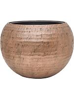 Кашпо Baq opus hammered globe gold (с техническим горшком) D60 H43 см