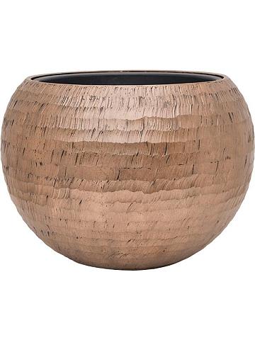 Кашпо Baq opus hammered globe gold (с техническим горшком)