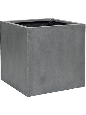 Кашпо Fiberstone block xl grey Кашпо Fiberstone block xl grey