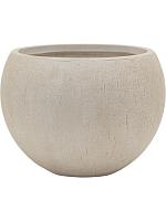 Кашпо Baq raindrop globe beige D42 H30 см