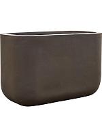 Кашпо Baq seren baffle deep mocha L80 W40 H50 см
