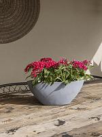 Кашпо Natural dorant xs grey L32 W13 H13 см