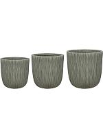 Кашпо Viggo pot mint (набор 3 шт) D37 H35 см Кашпо Viggo pot mint (набор 3 шт) D37 H35 см