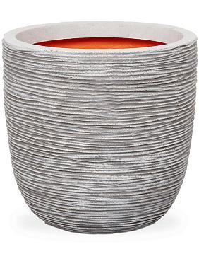 Кашпо Capi nature rib nl planter ball ivory Кашпо Capi nature rib nl planter ball ivory