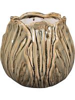 Кашпо Flora pot powder taupe D20 H17 см Кашпо Flora pot powder taupe D20 H17 см