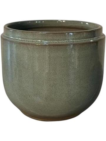 Кашпо Faisa pot shiny greyblue