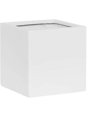 Кашпо Fiberstone fleur m matt white Кашпо Fiberstone fleur m matt white