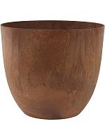Кашпо Artstone bola pot oak D45 H38 см