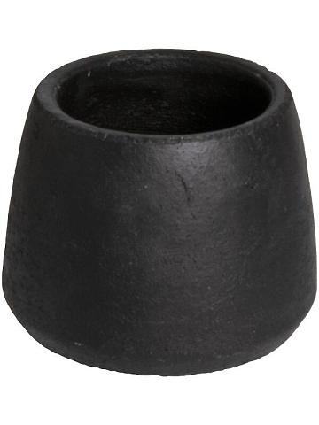 Кашпо Pumpkin pot black