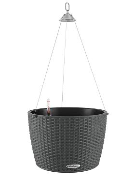 Кашпо подвесное Lechuza Nido Cottage (гранит)
