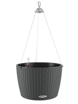 Кашпо Lechuza Nido Cottage (гранит)