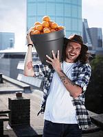 Кашпо Loft urban round anthracite D29 H26 см Кашпо Loft urban round anthracite D29 H26 см