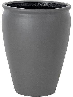 Кашпо Natural artemis l, grey