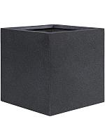 Кашпо Grigio cube with wheels anthracite L50 W50 H50 см Кашпо Grigio cube with wheels anthracite L50 W50 H50 см