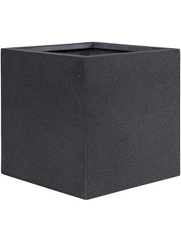 Кашпо Grigio cube with wheels anthracite Кашпо Grigio cube with wheels anthracite