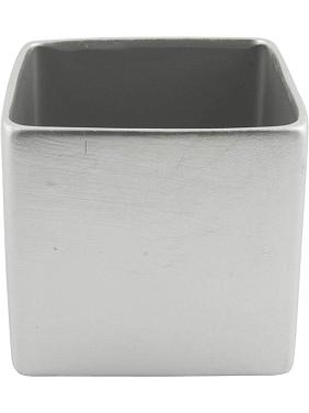 Кашпо Basic square minipot silver Кашпо Basic square minipot silver