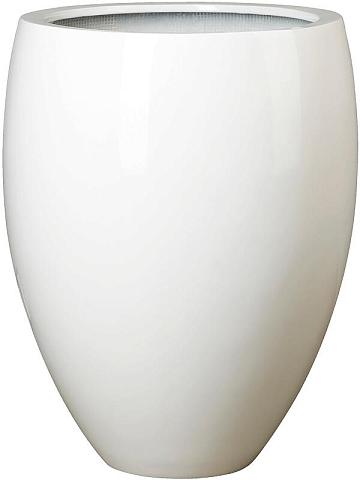 Кашпо Fiberstone bond m glossy white Кашпо Fiberstone bond m glossy white