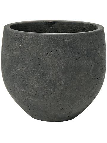 Кашпо Rough mini orb s black washed Кашпо Rough mini orb s black washed