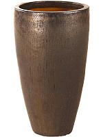 Кашпо Plain partner sepia D41 H69 см