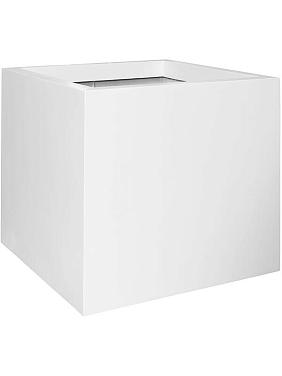 Кашпо Fiberstone jumbo l matt white Кашпо Fiberstone jumbo l matt white