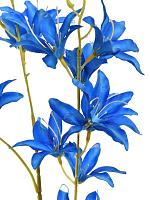 Лилия синяя искусственная H110 см