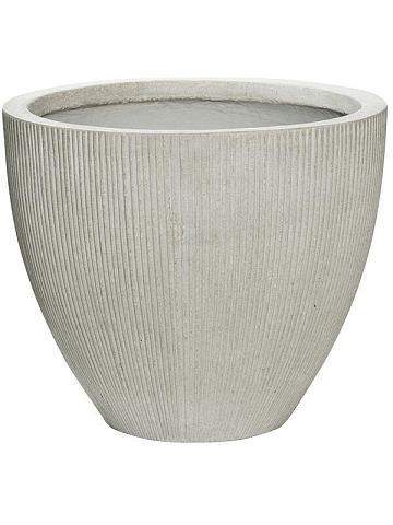 Кашпо Ridged vertically jesslyn xs cement