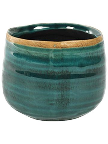 Кашпо Iris pot turquoise Кашпо Iris pot turquoise