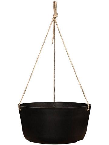 Кашпо подвесное Palermo hanger black Кашпо подвесное Palermo hanger black